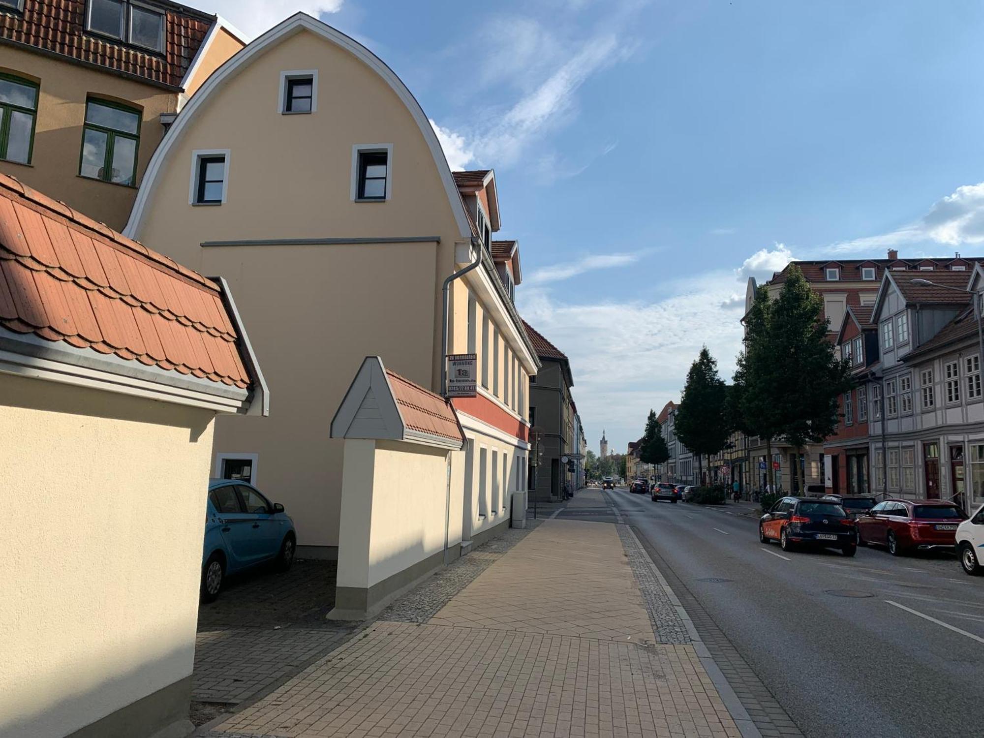 City-Apartment Mit Parkplatz & Fahrradraum! Nur 300M Zum Stadthafen ชเวียรีน ภายนอก รูปภาพ